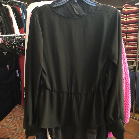 Halogen - Faux Wrap Blouse NO BELT - Picture 12 of 12